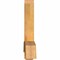 Ekena Millwork Bellingham Rough Sawn Timber Gable Bracket, Western Red Cedar, 84"W x 35"H x 6"D x 6"F, 10/12 Pitch GBW084X35X0606BEL00RWR - alternate 3